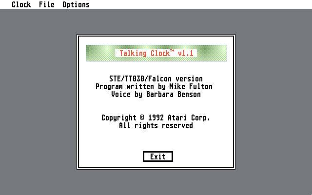 Atari Falcon030 Extra Programs Rev. D atari screenshot